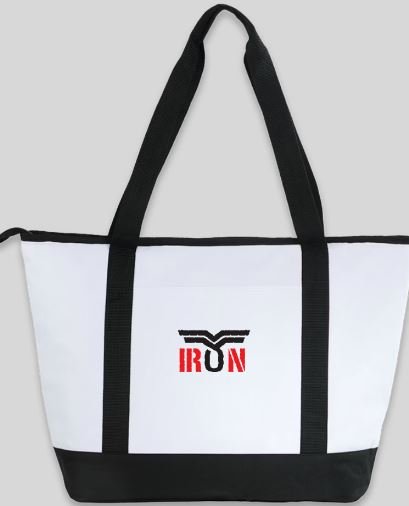 Iron Logo on Bag.JPG