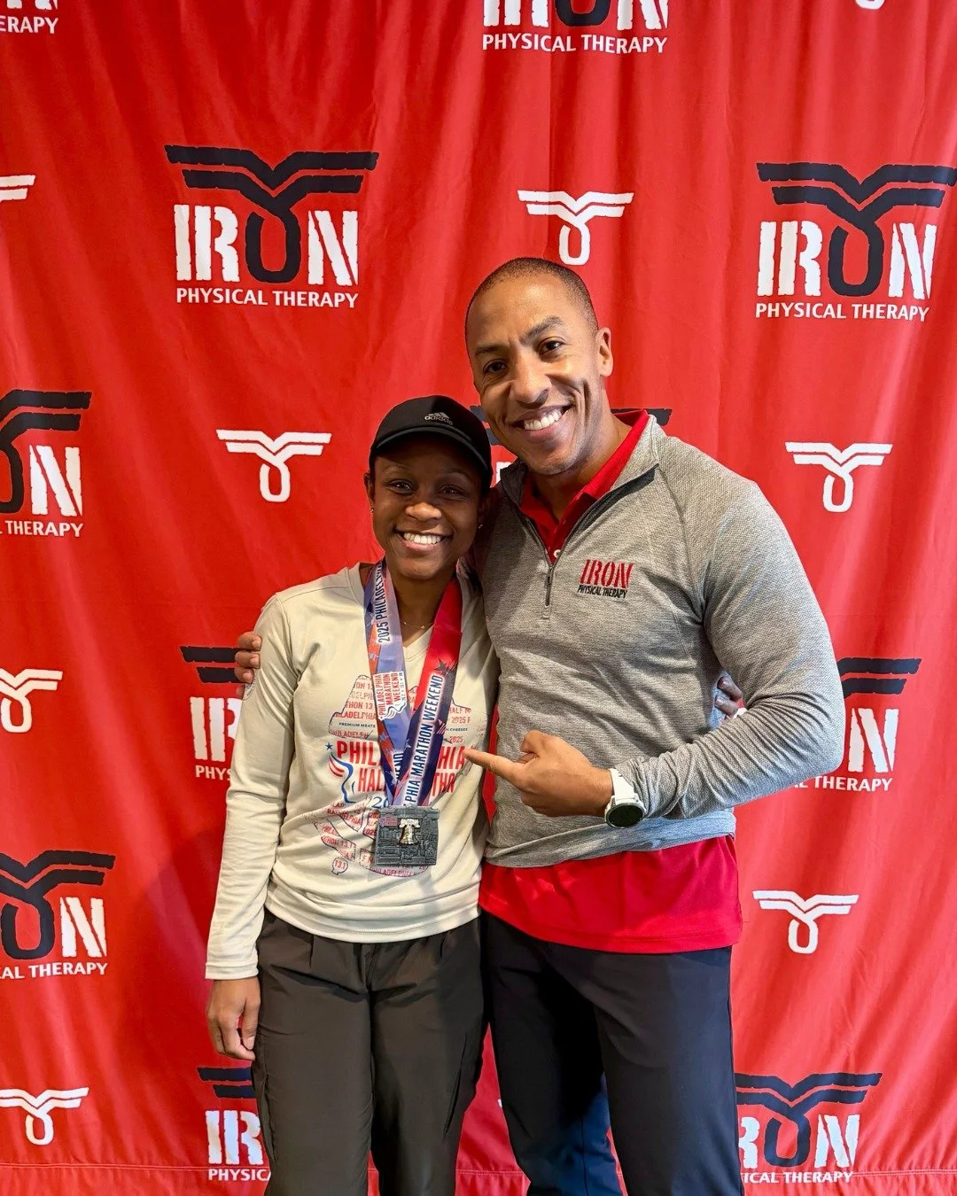 Starting the year the Iron way, by celebrating our patients and their hard work. 💪✨

Shoutout to Rachel who crushed her first half marathon in Philly this past November! 🏃 As part of Fleet Feet&rsquo;s Endurance Program, she showed what consistency