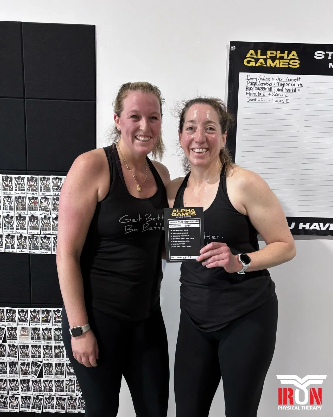 Iron PT teamed up with @alphafitclub.wayne for years month&rsquo;s Alpha Games 💪🔥

Huge shoutout to all the athletes who showed up and absolutely threw down. The energy, effort, and community did not disappoint.

Dr. Wortman and Dr. Stoddard held i