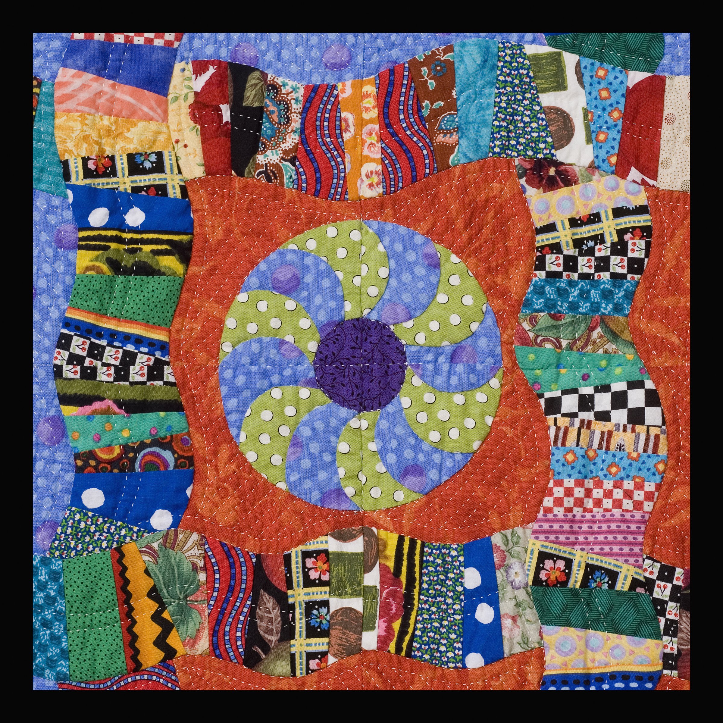Quilt, "Practicum", detail