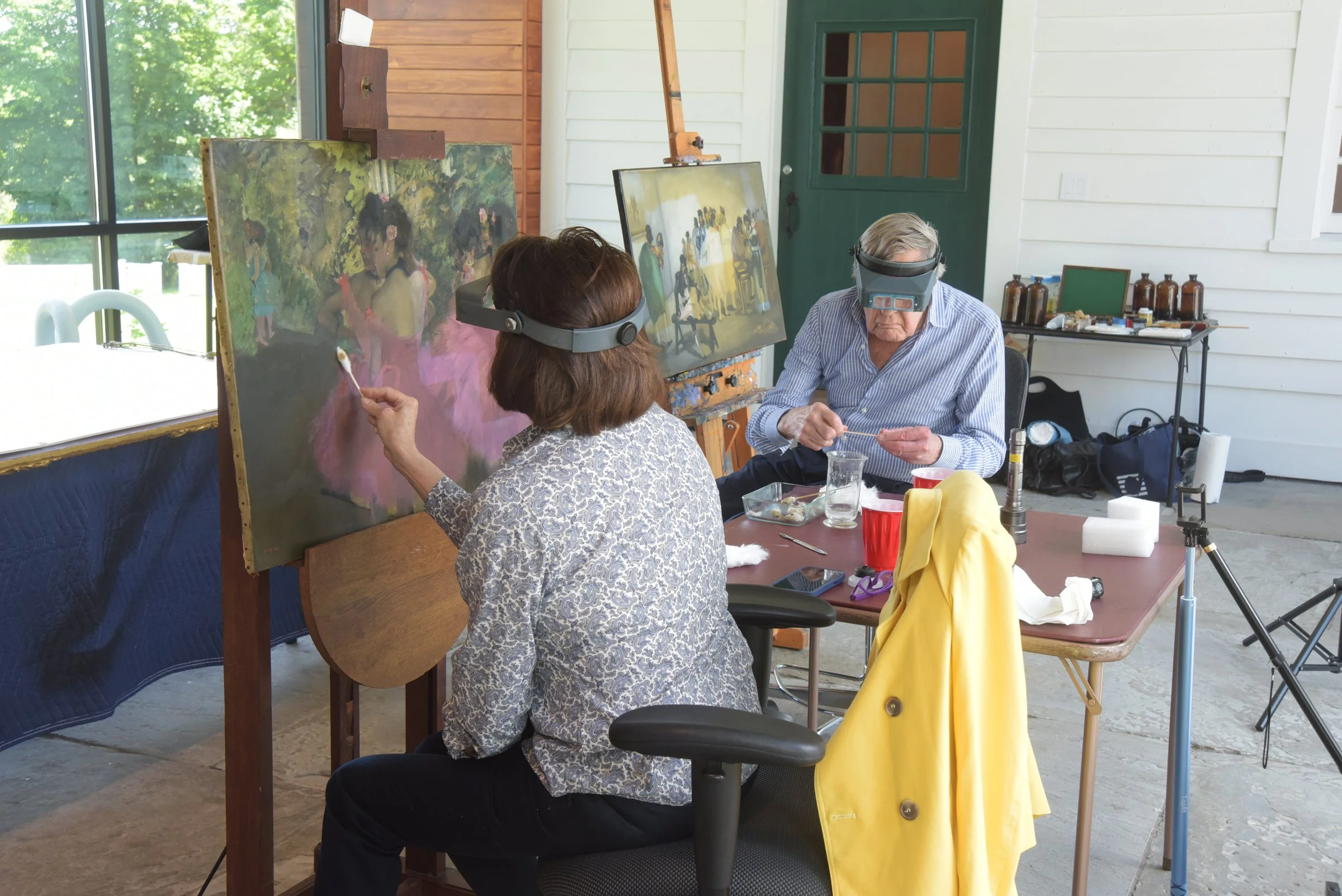 Teresa Longyear, Fine Art Conservation and Restoration, Hill-Stead Museum