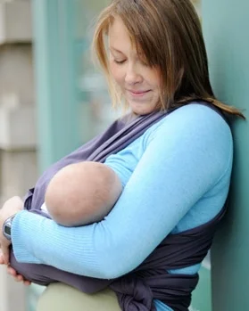 How To Use A Moby Wrap to Wear Your Baby