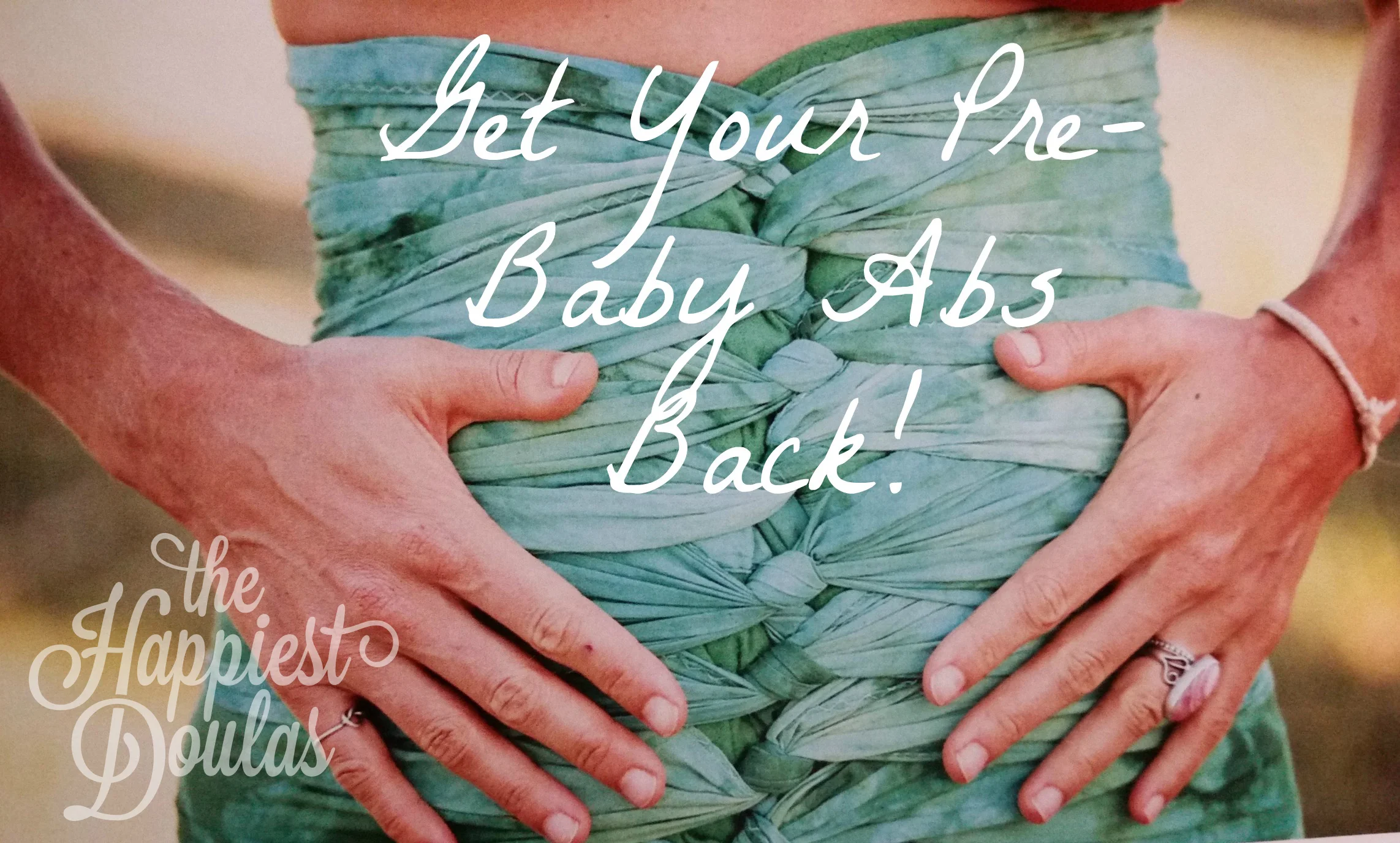 Support Your Postpartum Abs with Belly Binding