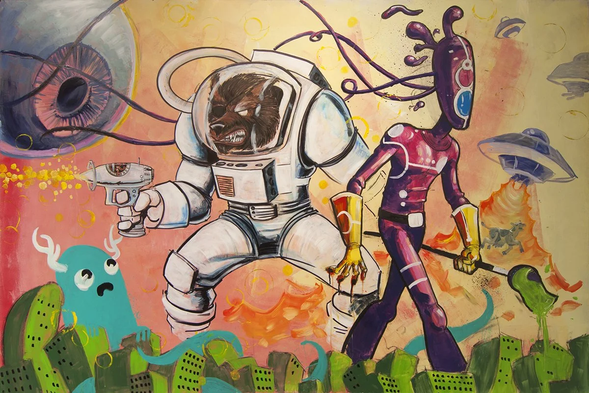 RUST BELT MONSTER COLLECTIVE — Randy Crider Art