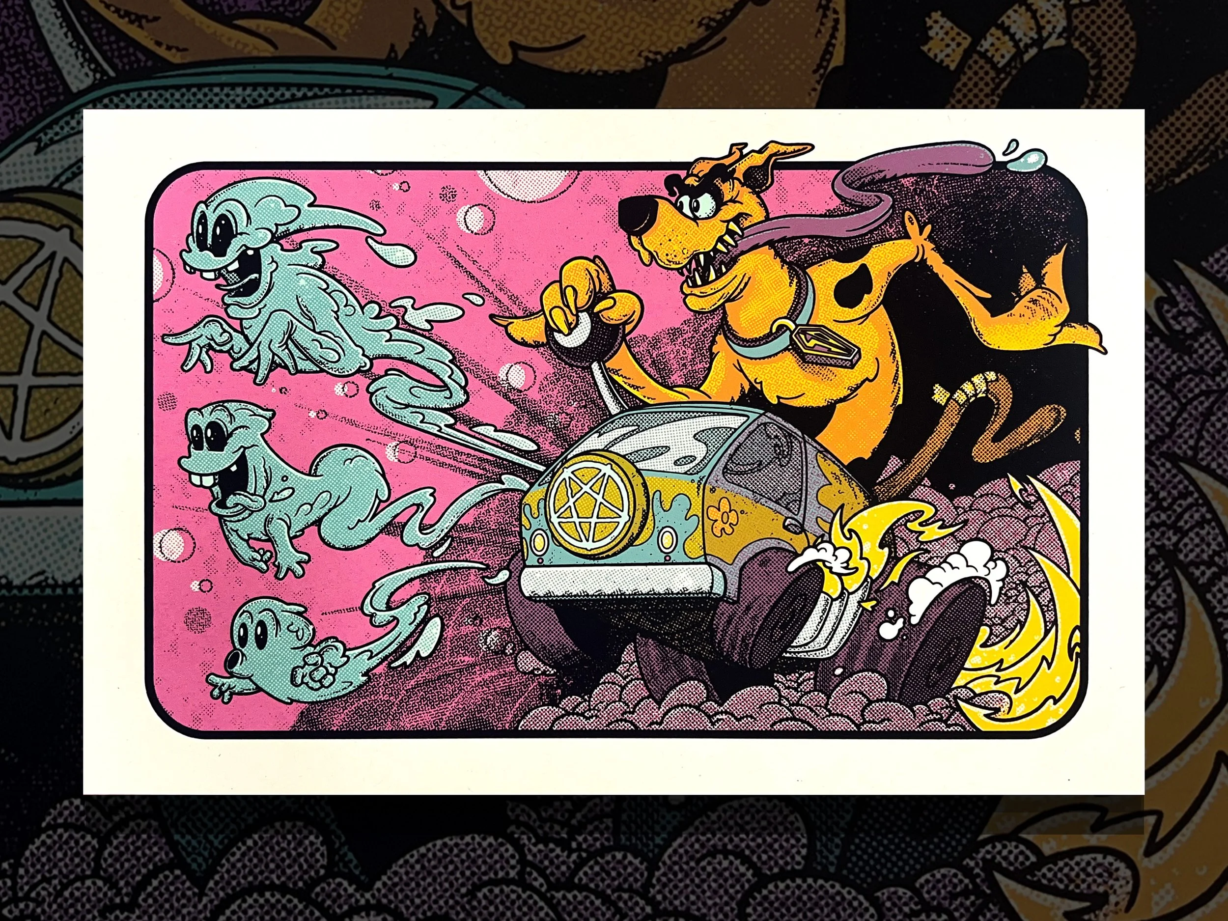 scooby doom - glow in the dark