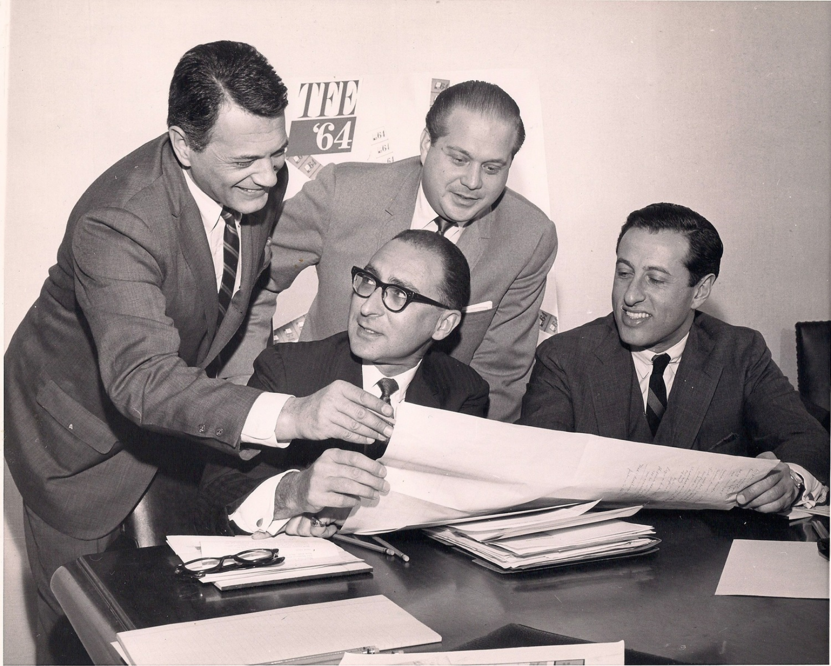 Richard in the middle. Love those ties!