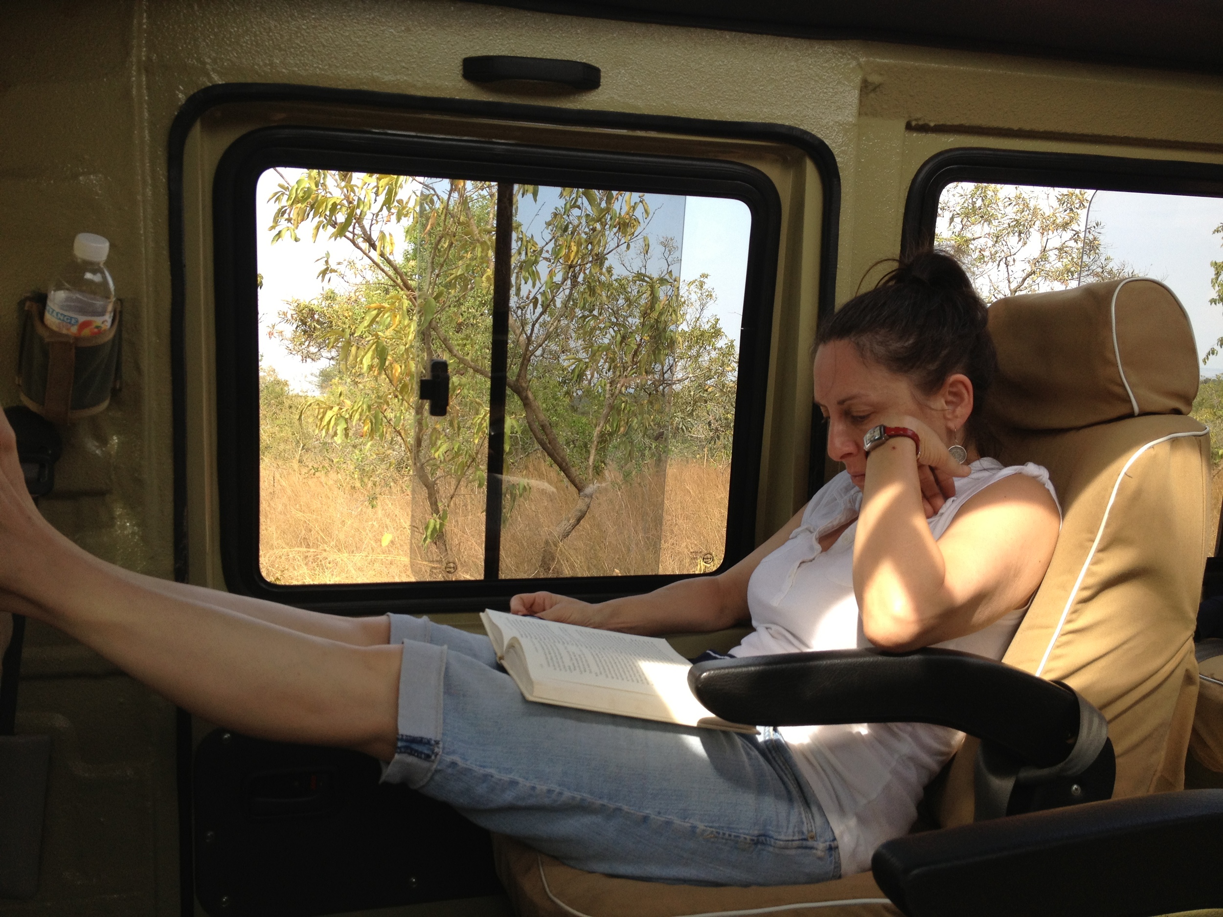 My extraordinary wife, as usual, is completely nonplussed.