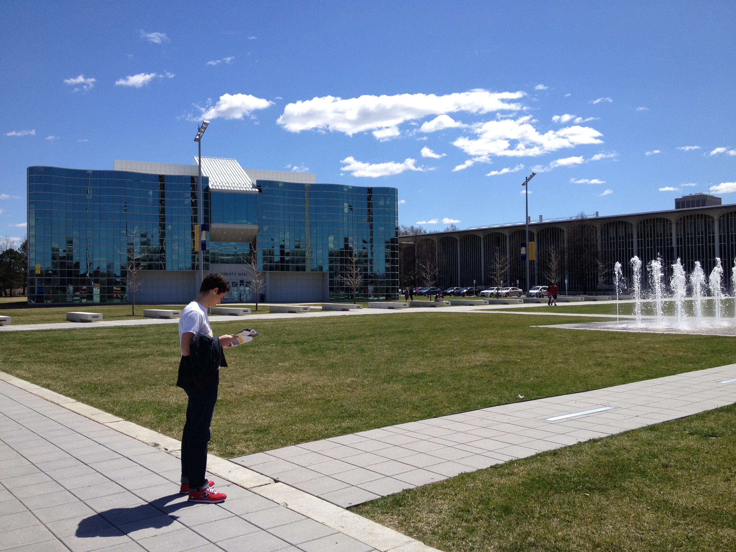 Admissions Building, University at Albany.