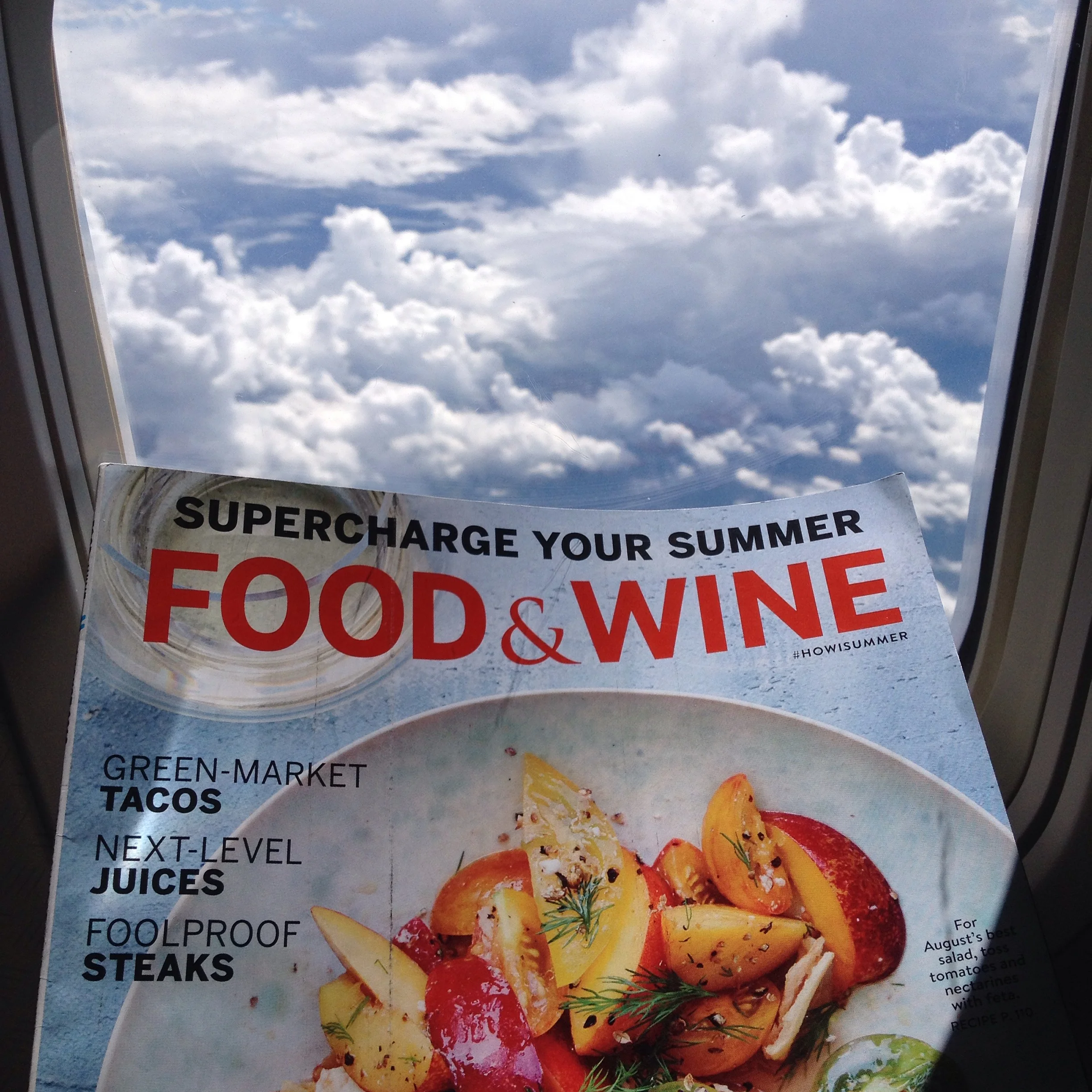Old-fashioned guy still worships print. I save each issue for LGA-ORD. Puts me in a good mood every single time.
