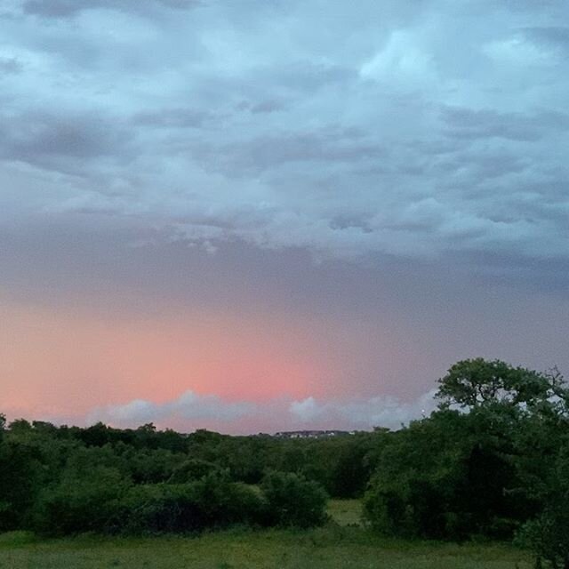 And just like that, the storms rolled in. #littledelights #texasstorms #ourbackyard