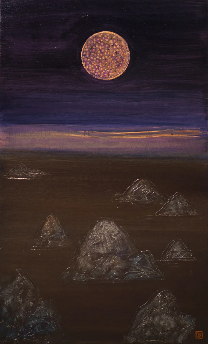 AffinityforART_NGUYEN Tran Cuong_Moon Blush_ 2014_ Oil on Canvas_100 x 60cm.jpg
