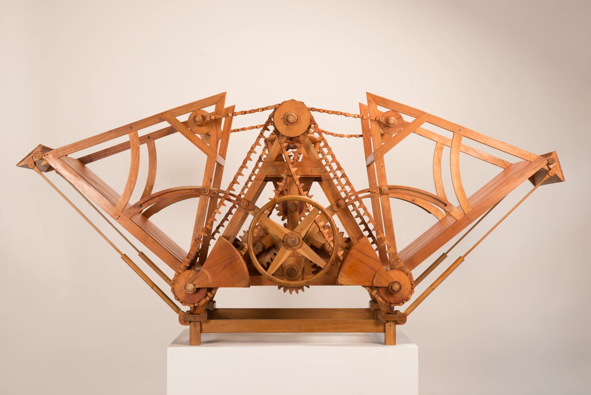 Little Bridge , Teak and Suren Wood, 2012, 155L x 87H x 85W cm