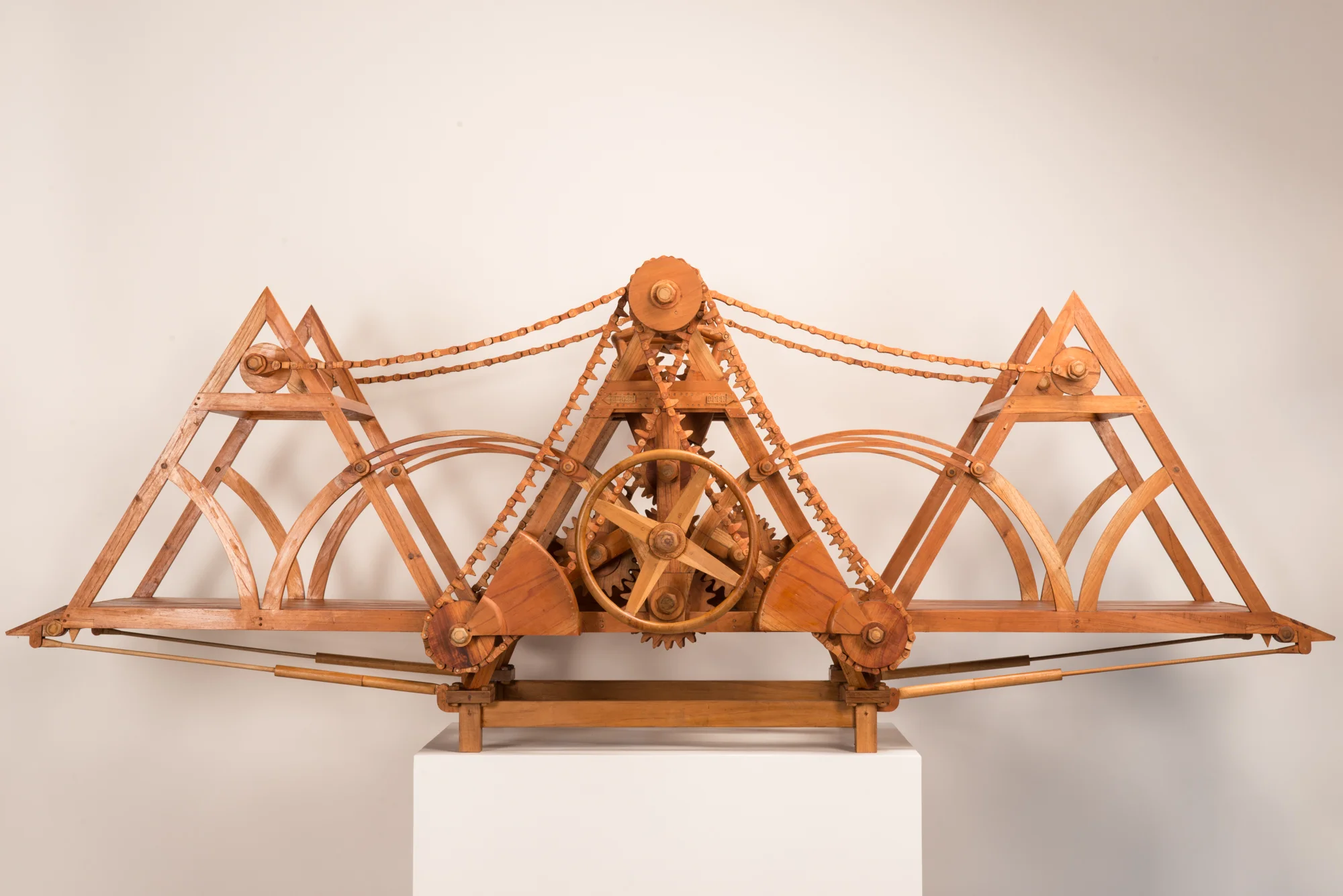 Little Bridge , Teak and Suren Wood, 2012, 155L x 87H x 85W cm