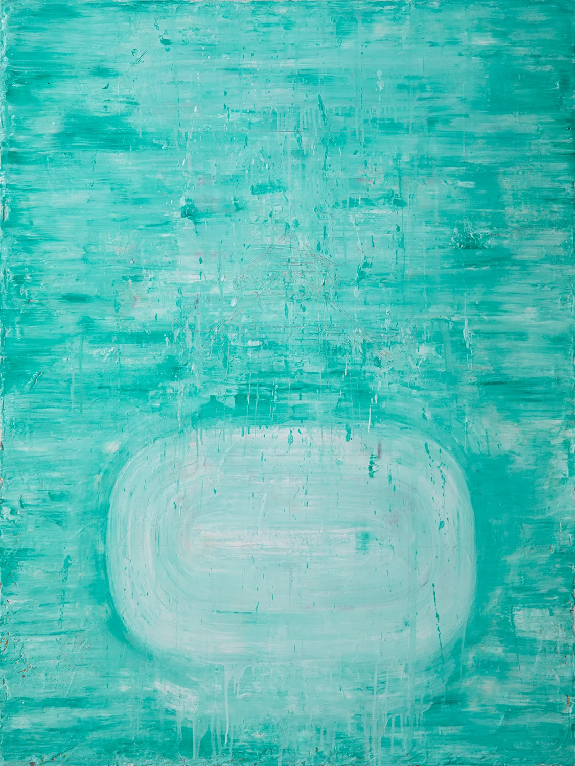 Raining At Fall Time, 2016, Mixed Media on Canvas, 120 x 100 cm, HA Manh Thang