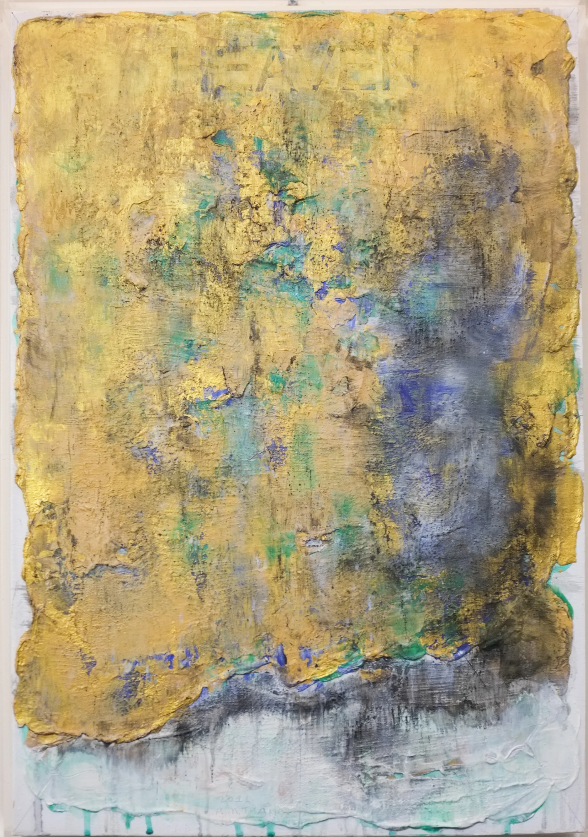 Midnoon #3 , 2016, Oil, Acrylic, Acrylic Medium and Charcoal on Canvas, 69.5 x 48 cm