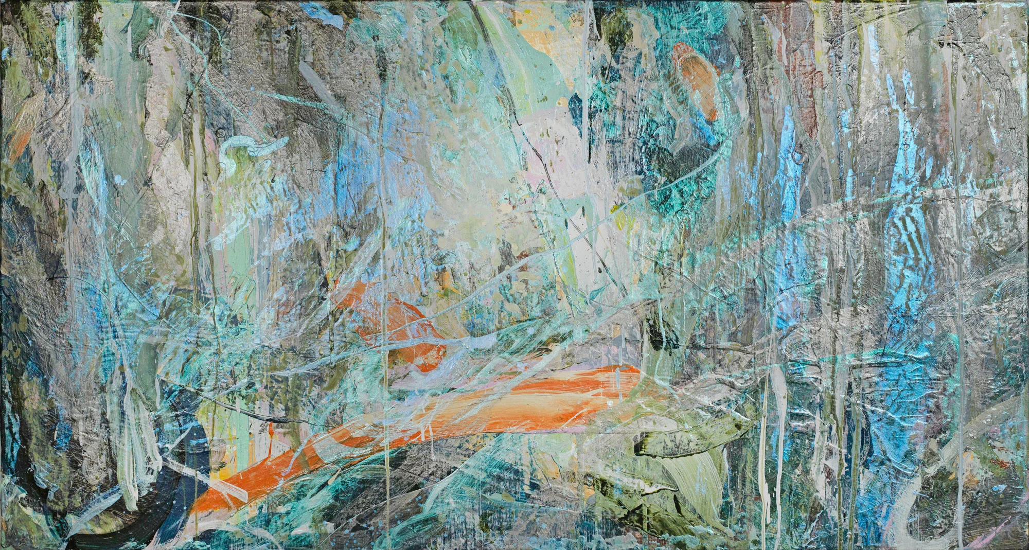 Yesterday Morning | 昨日晨光, 2017, Acrylic on Canvas, 80 x 150 cm, SHIU Sheng Hung | 許聖泓