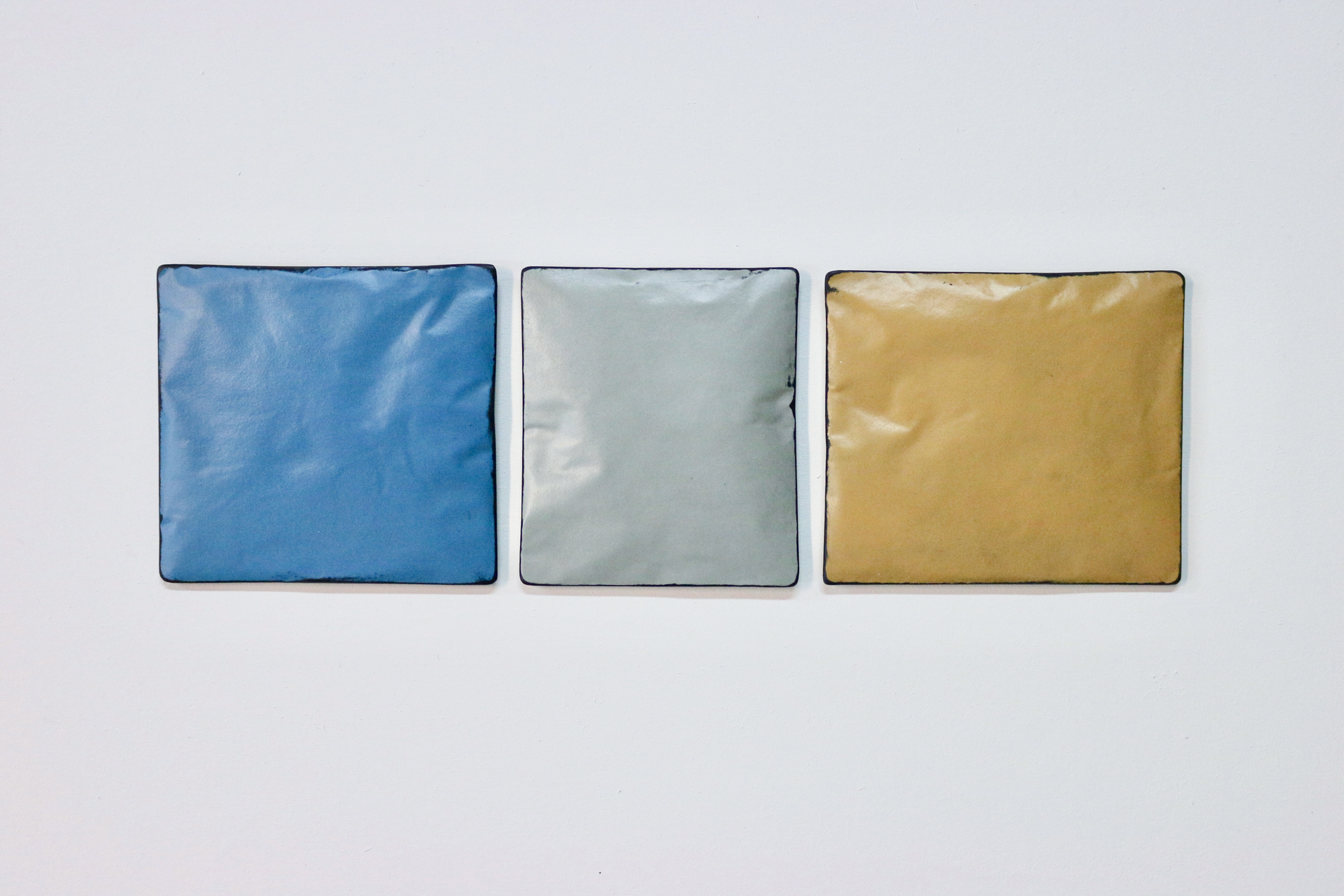  Johan De Wit, Untitled, 2018, Paper, Resin, Marble, Acrylic, 49 x 15 cm (3 pces), Affinity Art 
