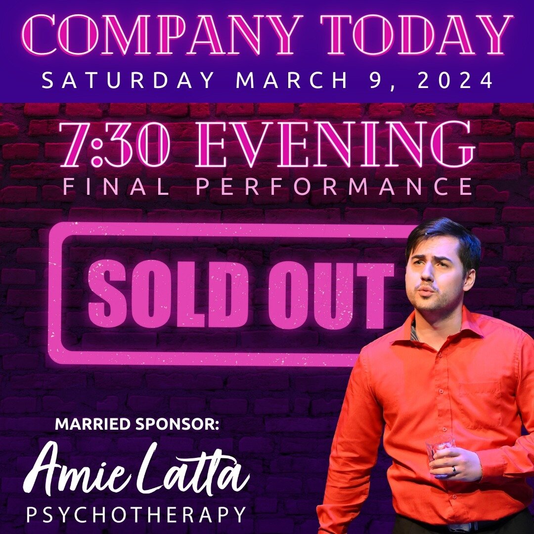 #MTPCompany is getting ready to say farewell to all of those &quot;good and crazy people&quot; on a high, with a SOLD OUT closing performance! Did you have a chance to see this memorable production? 

💜7:30 PM 
Call the Grand Theatre Box Office at 5