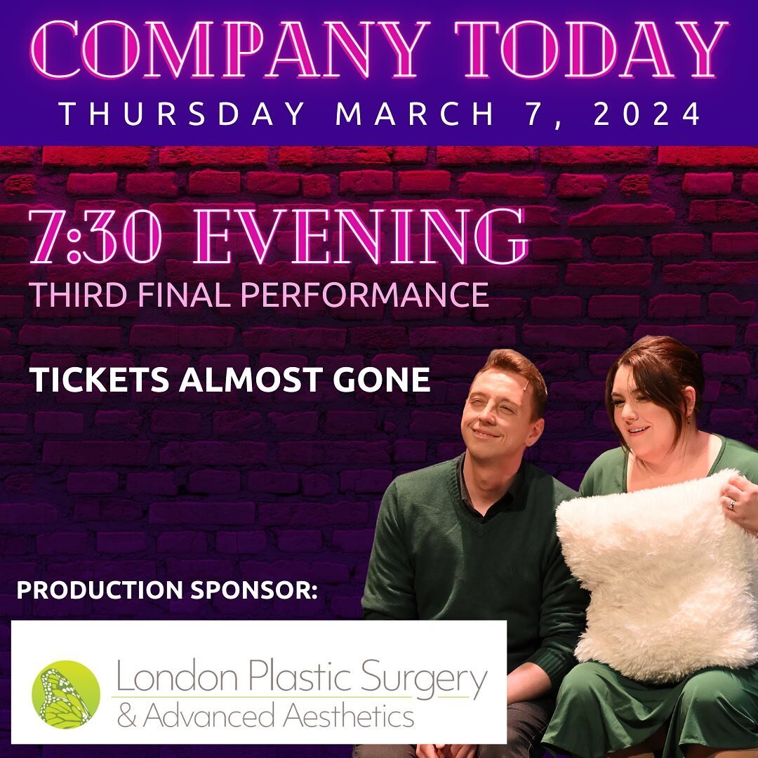 #MTPCompany is heading into their final weekend of performances! 🍸

💜 7:30 PM
If you haven&rsquo;t already reserved seats, this is your final chance to see this highly regarded production, as all other performances are SOLD OUT! 

A special thank y