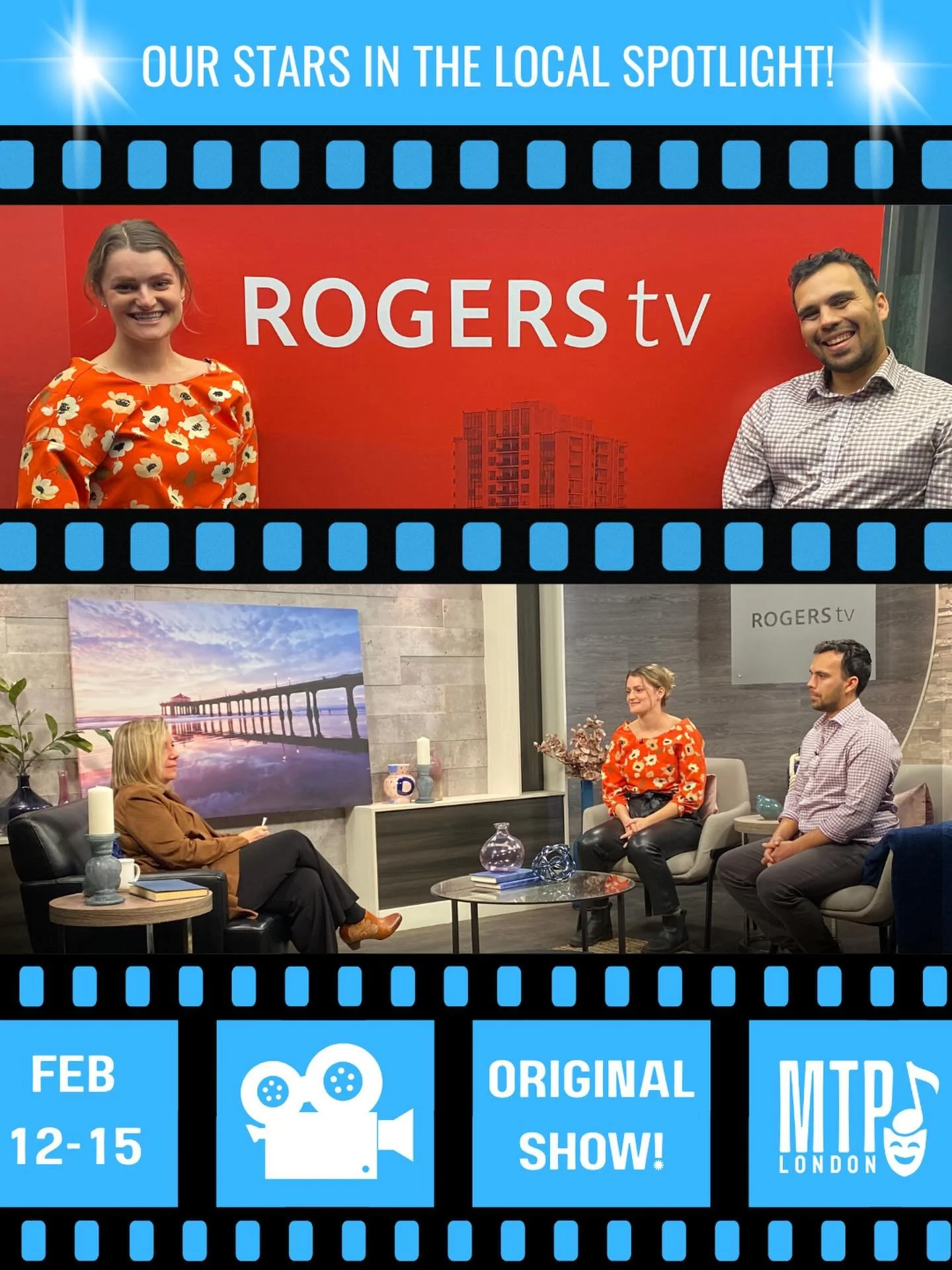 ✨ OUR STARS IN THE LOCAL SPOTLIGHT! ✨

Our Bright &amp; Bold Host and Writing Consultant stopped by Rogers TV to promote our show during a special segment on What&rsquo;s Up London!
https://www.facebook.com/reel/1605521814135244

Our interview was ai
