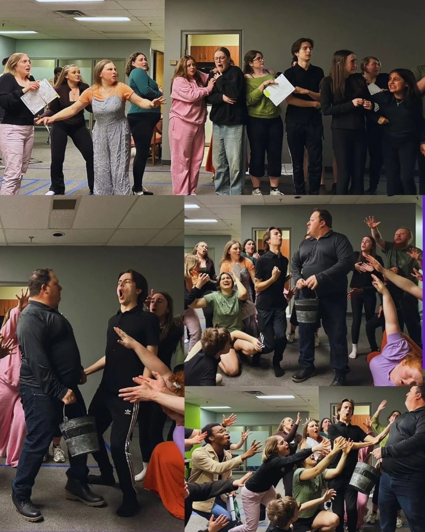 A sneak peek at the fairy tale creatures of Shrek the Musical. 💚🧚&zwj;♀️
Come see this all-star cast bring your favourite characters to life, from a fire-breathing Dragon to a talking gingerbread cookie to Pinocchio, the "real boy" himsel