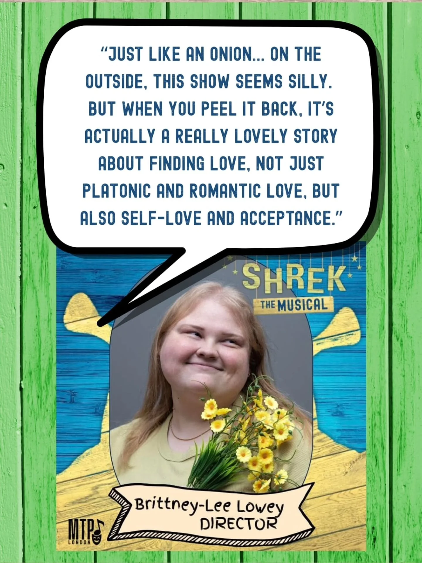 Did you know 2026 marks the 25th anniversary of Shrek? 🎉
What better way to celebrate than experiencing it as a big bright beautiful musical at the Grand Theatre this week.

Director Brittney-Lee Lowey shared with The Beat Magazine why this producti