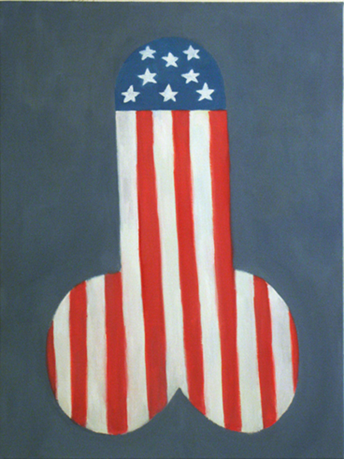  American Dick oil on canvas, 36"x30 2006 