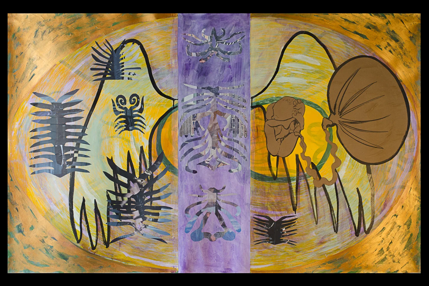 FuturePart 3 of Triptych - each 61" x 38"