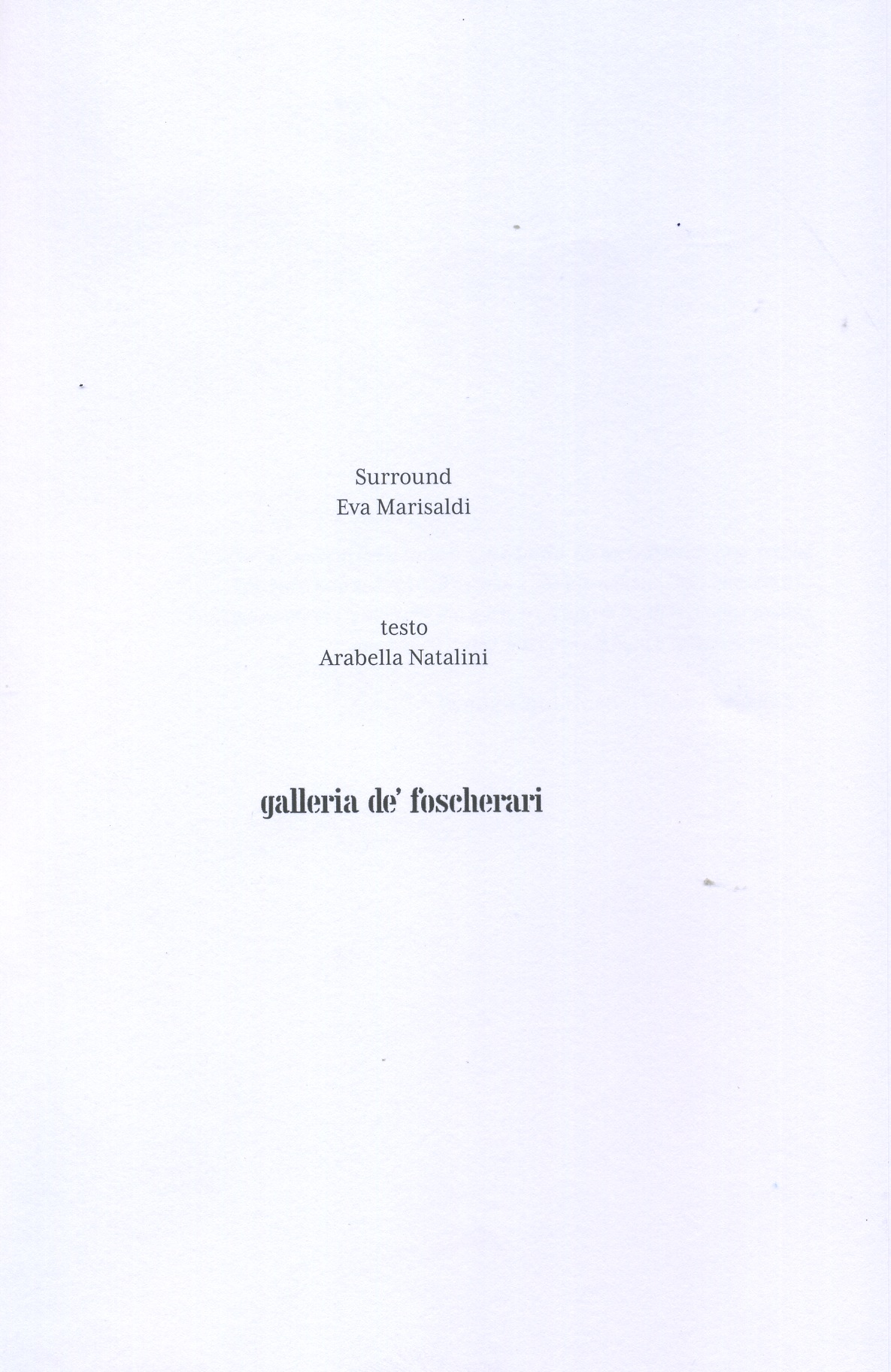 eva marisaldi galleria de foscherari 2.jpeg