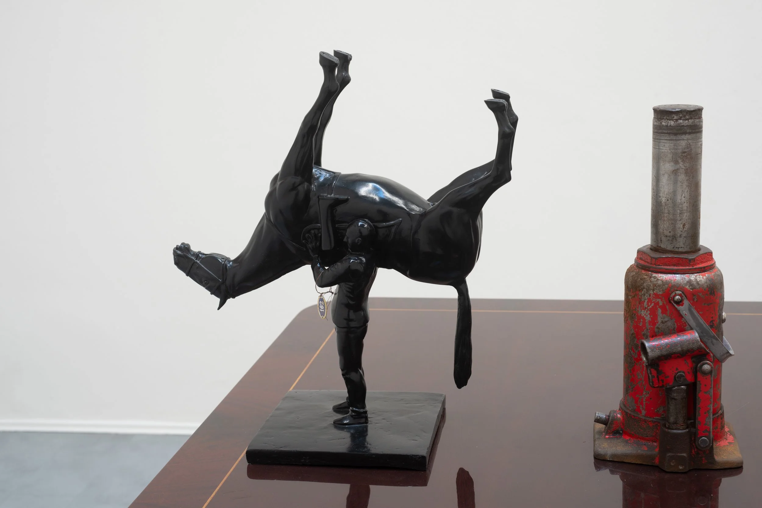  La Société Spectrale,  Carrying the Riderless Horse,  fragment of  UNTITLED (amerika) , 2025 