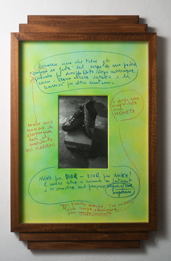 Giuseppe De Mattia, Fatterelli, Nike, 2022, 44 × 70,9 cm