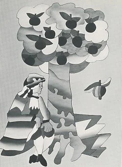 Ugo Nespolo, La curiosità del Signor Newton, 1971