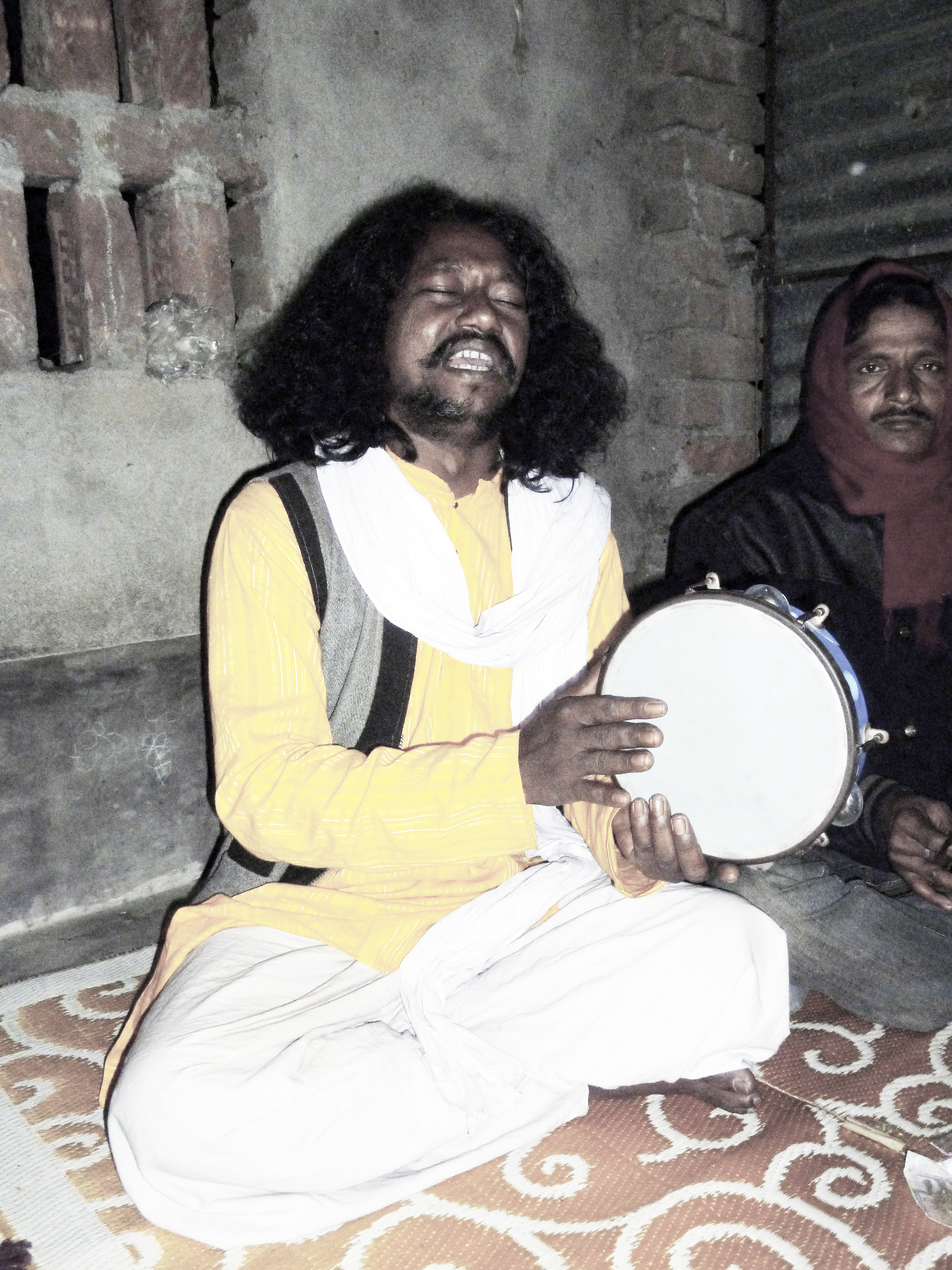  The great Chotu Golam in his  ashram &nbsp;© Edith 