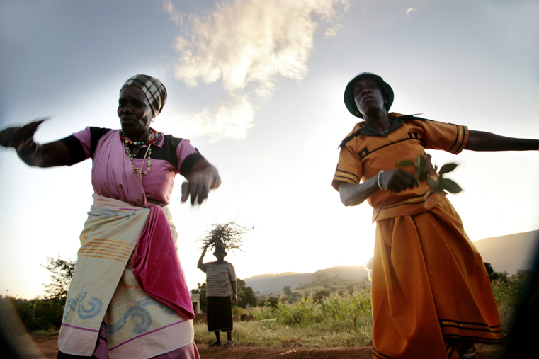 Balobedu tribal traditional dancers, Modjadji Northern Province. 