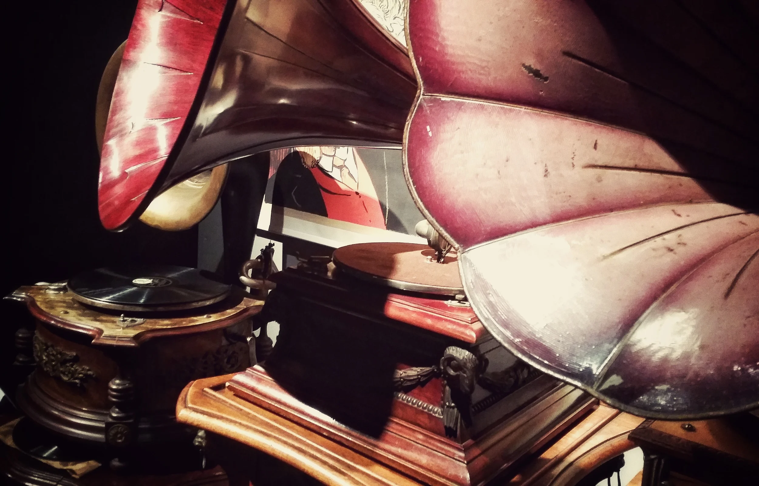 Gramophones - photo by Edith