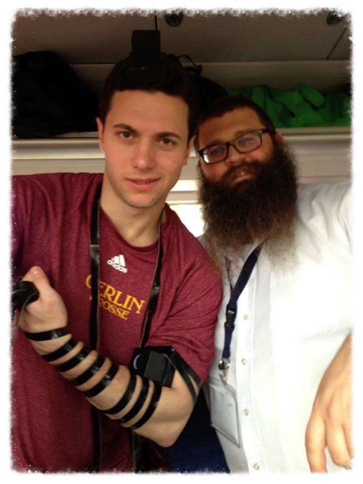 Eli Clark Davis OC'13 & Rabbi Shlomo