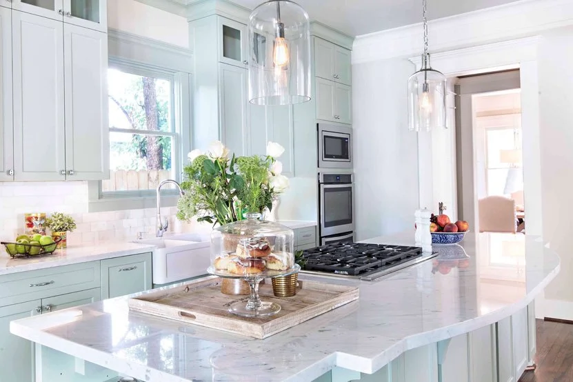 Bold paint color in South Denver home dining room showing deliberate color use