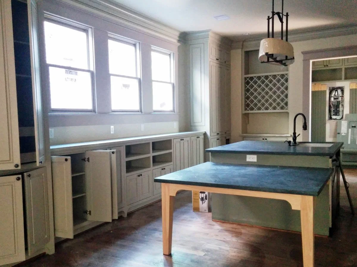 Kitchen design under construction in Littleton CO.