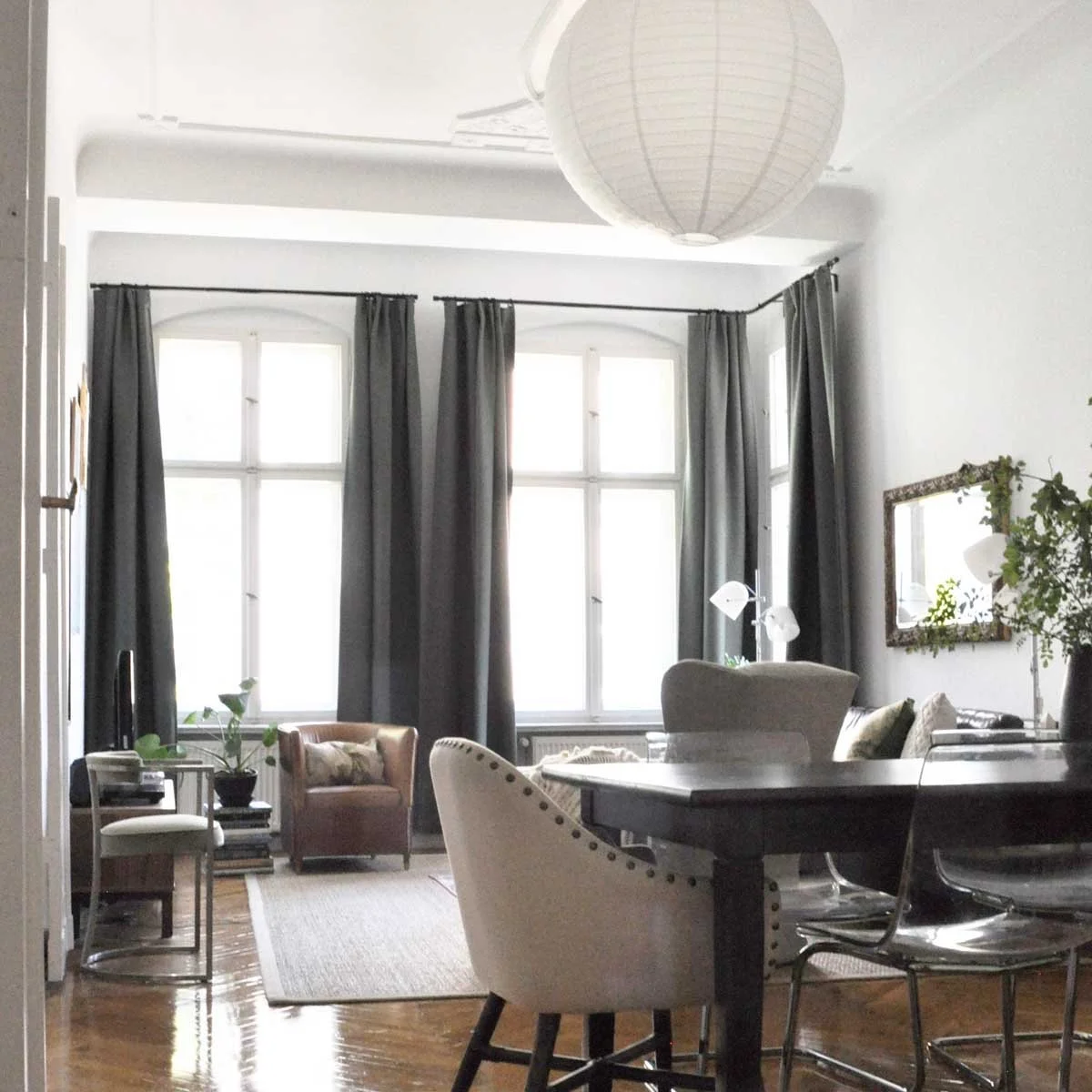Jamie House of Jamie House Design's apartment while living in Berlin