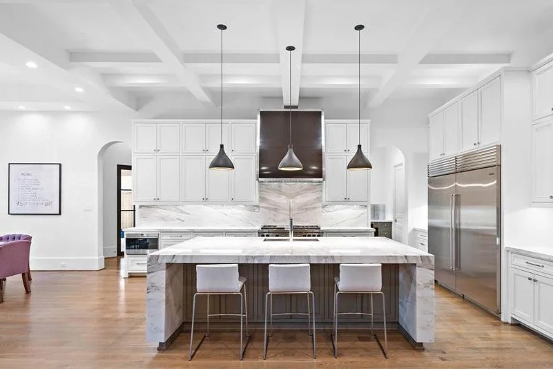 Kitchen designed for how families actually cook and gather in Highlands Ranch CO.