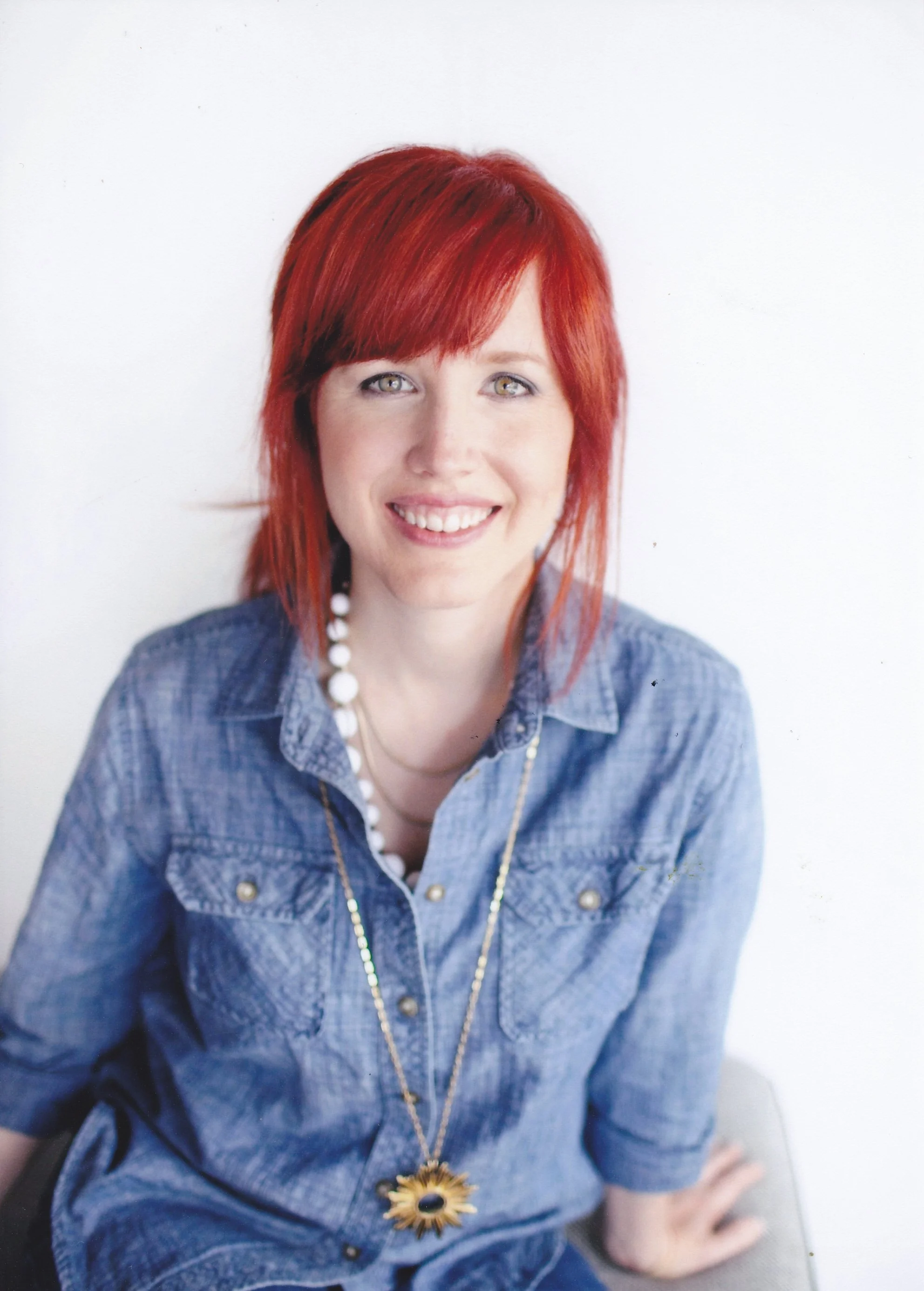 Jamie House Designs first headshot upon opening her own firm in 2013, photography by Brooke Schwab