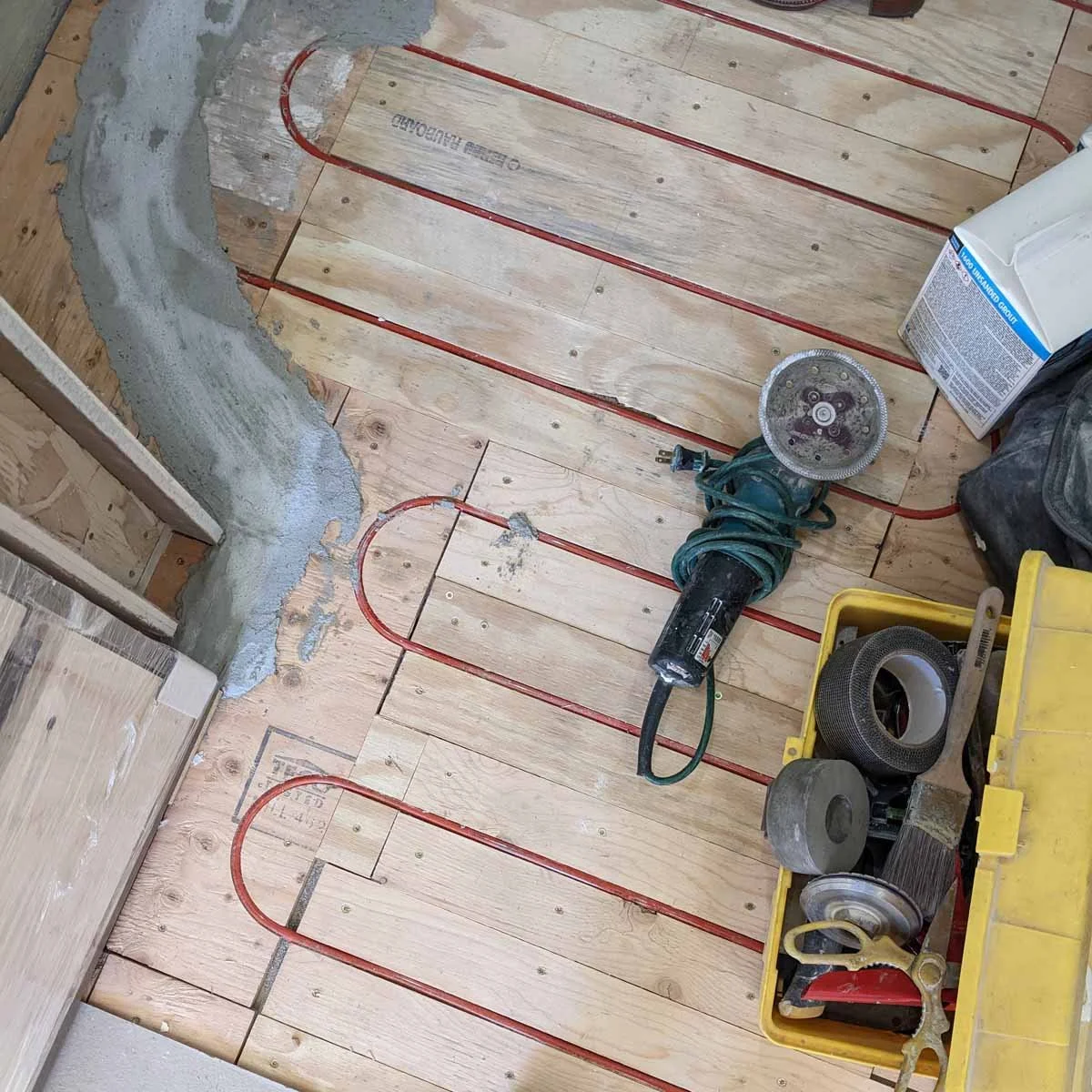 An interior designer works with an architect to be sure the design is planned out before construction begins.
