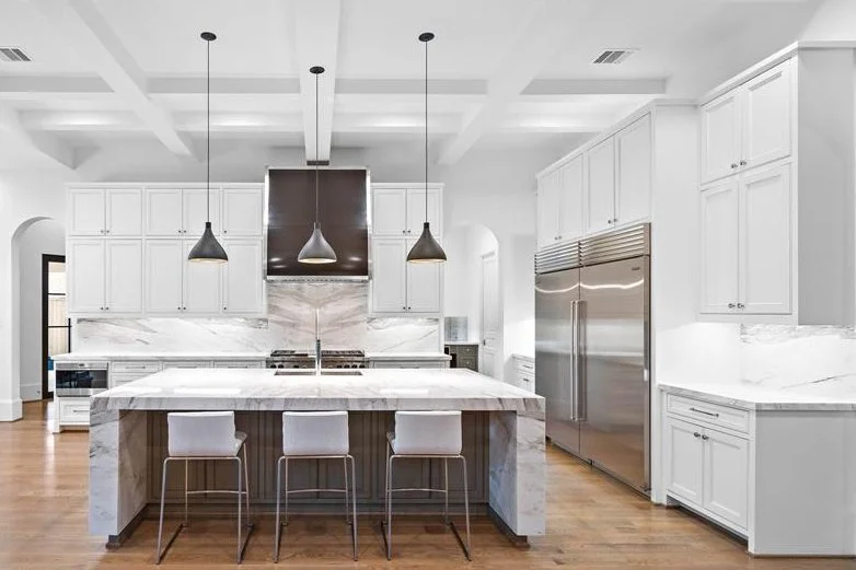 The white kitchen empty nesters have always dreamed of designing