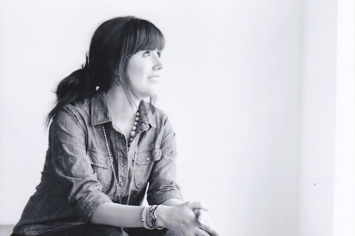 Interior designer Jamie House on site at a residential design project in Centennial CO