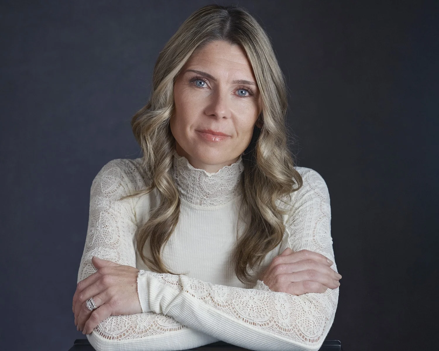 Personal branding portrait of a Nutritionist Author in a Pleasanton Studio