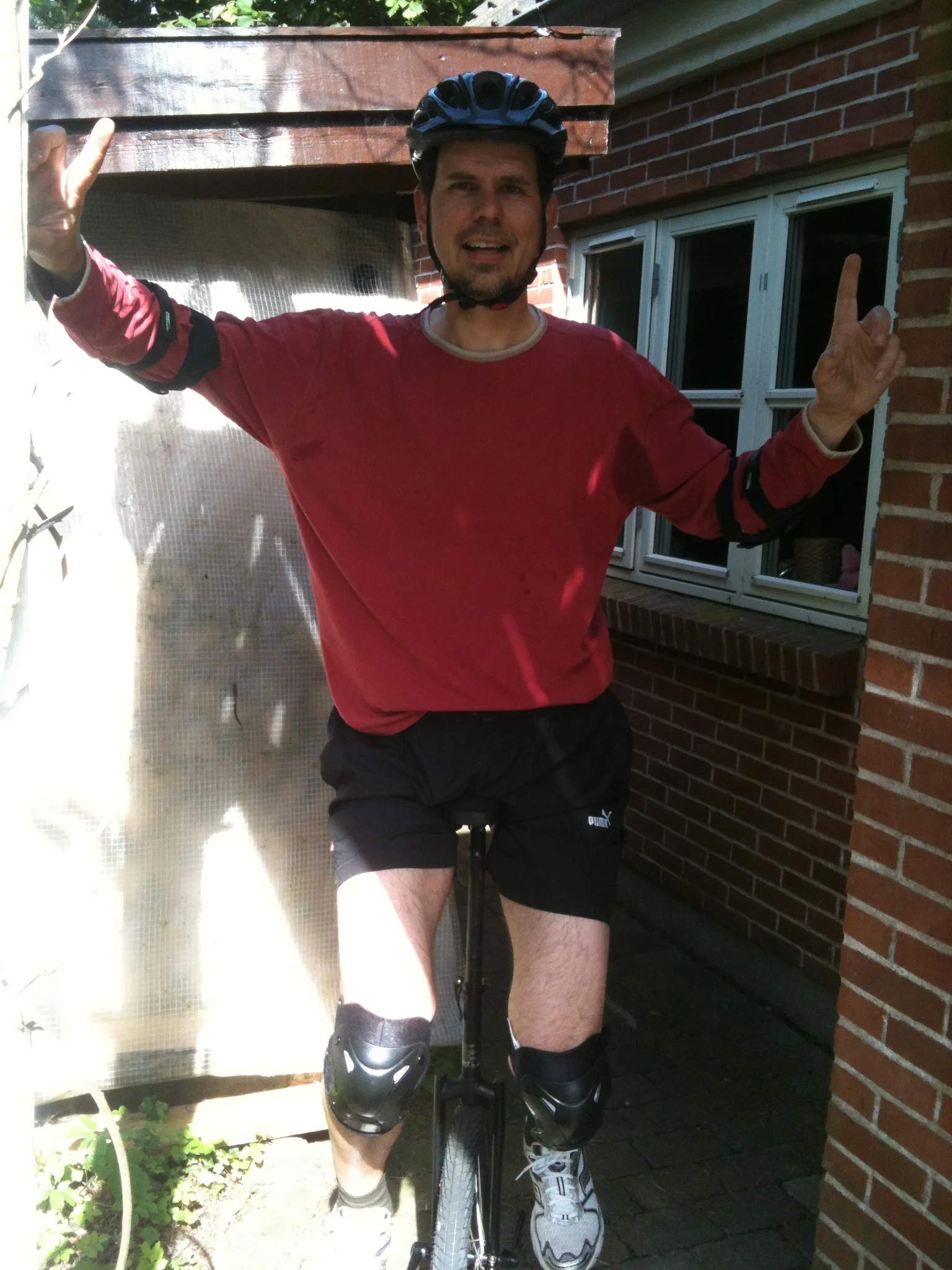 Hit the road: Ride a uni-bike ;-)