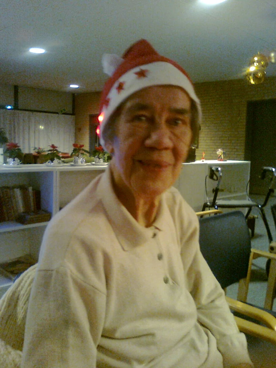 Nissemor Lisbeth på plejecenter Tangshave i Nordborg, 2012