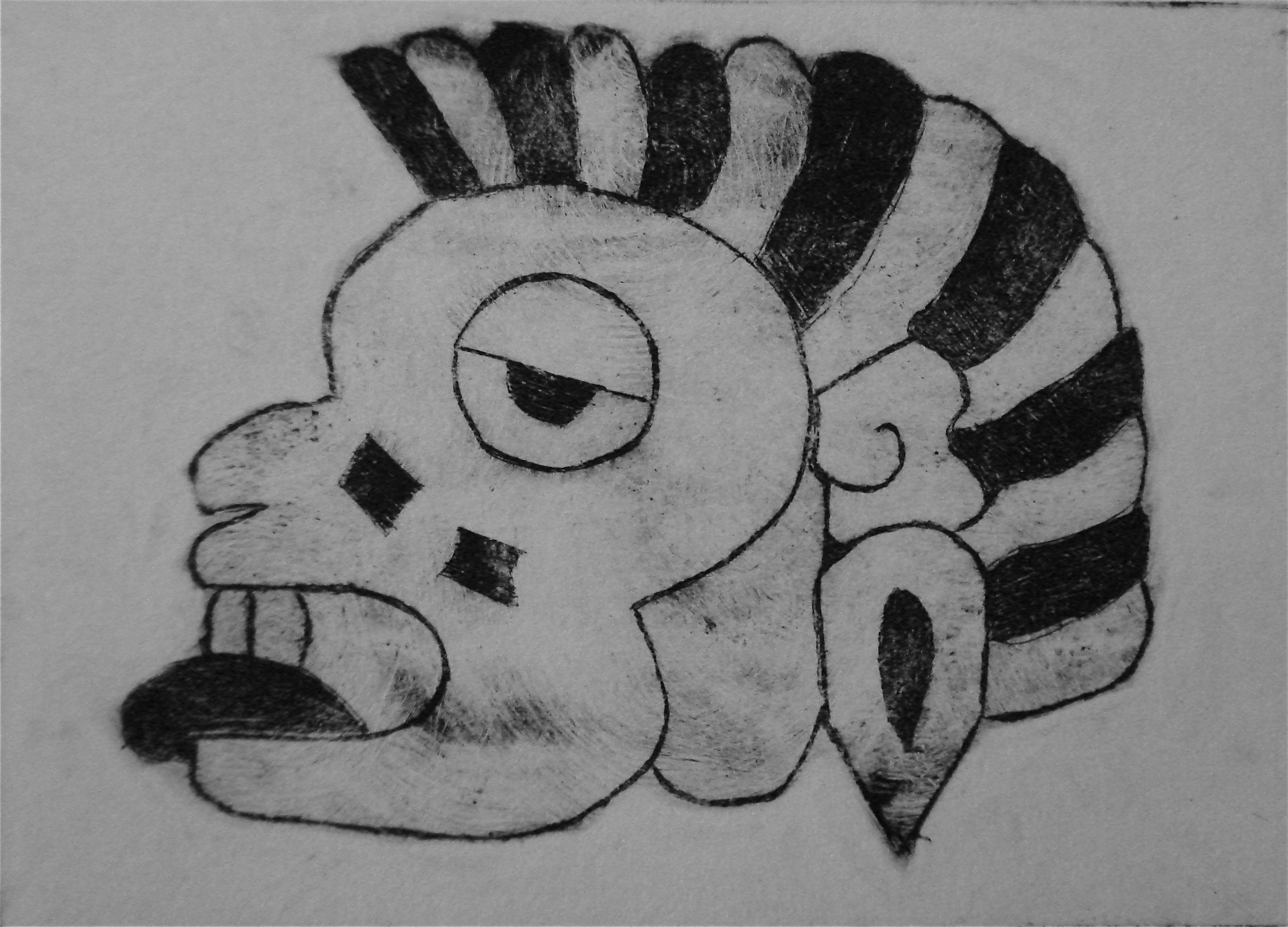 Ozomatli-Aztec Sign