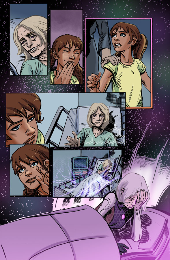 Line work by Steve Ellis. Colors by Jules Rivera.