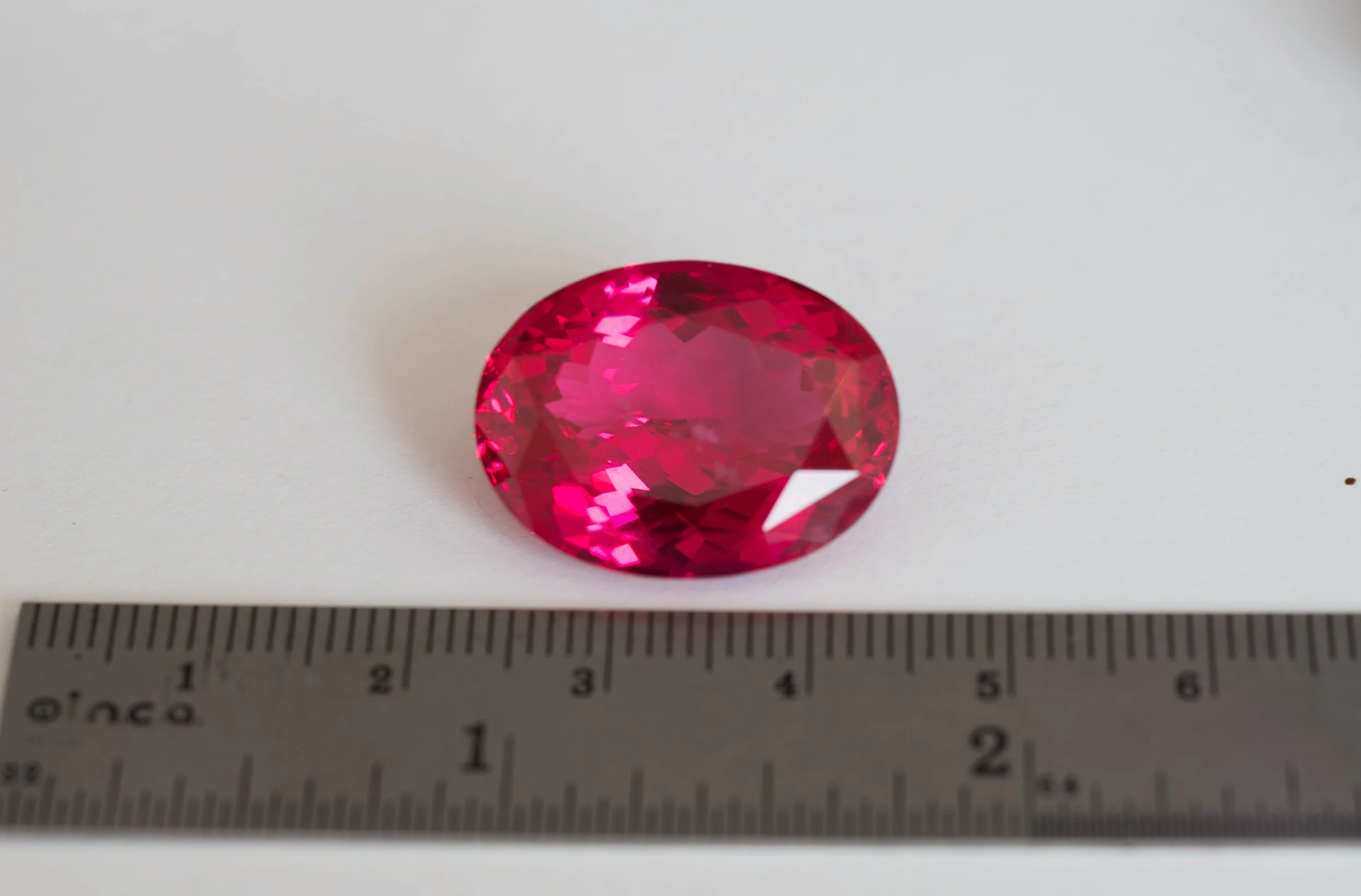 Beautiful bubble gum pink spinel.